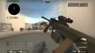 Уроки стрельбы с AUG + Пример стрельбы в CS:GO