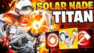 INFINITE GRENADE SPAM | End Game Solar Titan Build | Edge of Fate Ashen Wake | Destiny 2