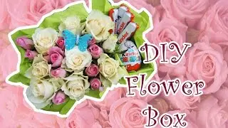 DIY Flower Box ✿ Коробка с цветами своими руками