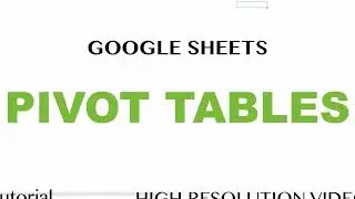 Google Sheets Pivot Tables | Calculated Fields, Custom Formulas & Percentage of Total