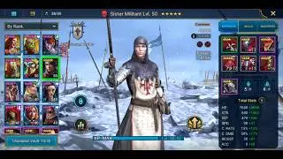 Raid Shadow Legends : champion Sister Militant