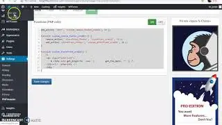 how to remove footer  in wootheme