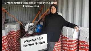 E-Props tests: 1 billion cycles (equivalent to 400,000 flight hours)