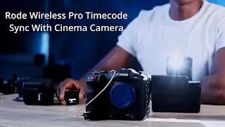 Rode Wireless  Pro timecode setup explained