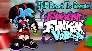 FNF react to VS Beepie Week FNF Mod Demo Friday night funkin// Beepie FNF