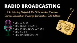 5 Minute Radio Broadcast: The Award-Winning Radiobroad Output -JHS Coaches Edition
