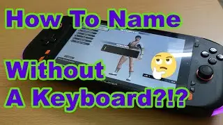 How To Enter Text In Games On OneXPlayer, ASUS ROG Ally, AYA NEO Handheld PCs