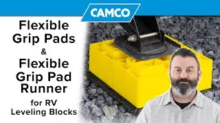 Flexible Grip Pads & Flexible Grip Pad Runners for RV Leveling Blocks