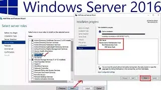 Windows Server 2016 - How to Install DNS Server in Windows Server 2016 @30