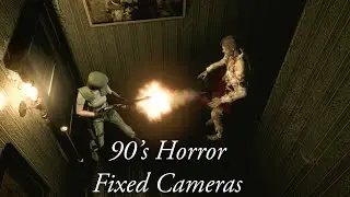 {Portfolio} Classic 90s Horror Fixed Camera Setup (WIP)
