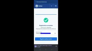 Globe SIM Card Registration Using Mobile Phone / Celphone