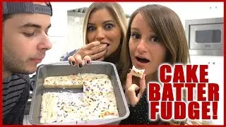 SASSY BAKING! | Cake Batter Fudge