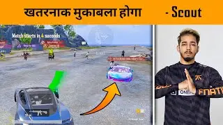 🔥 SCOUT vs BANDOOKBAAZ IN CONQUEROR RANK PUSHING LOBBY OF BGMI