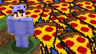 Pizzadan Nefret Eden Arkadaşıma Minecraft'ta Bunu Yaptım..
