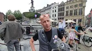 12.6.2021 Aachen - Querdenken Demos Teil 1 - Marktplatz