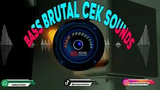 DJ CEK SOUND BASS BRUTAL [ REMIX SLOW BASS ) 