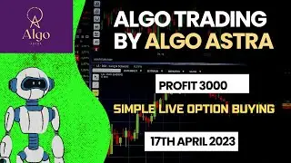 17th April 2023| Bank Nifty Options| Intraday option buying Robo |Algo Live Trading| 7207446946.