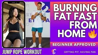 10-Minute Jump Rope Workout for Beginners: Burn Fat Fast at Home 🔥