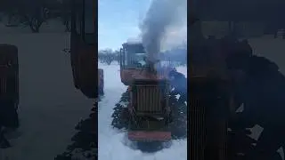 Он просто взревел! Жёсткий запуск ДТ-75