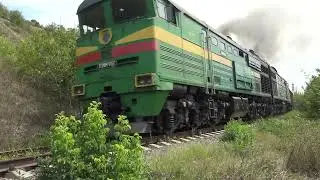3ТЭ10М-1246А/0152Б [CFM] Freight train | Грузовой поезд