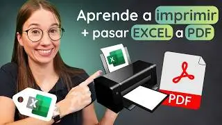 Aprende a IMPRIMIR en EXCEL y CONVERTIR EN PDF, sin perder la paciencia 😅.