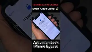 How to unlock 🔓 iCloud lock 