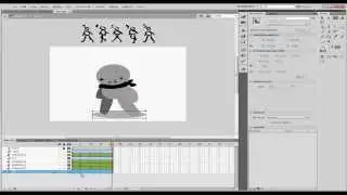 Character Walk Cycle Tutorial - Flash / Animate