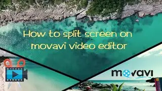 How to split screen in Movavi video editor