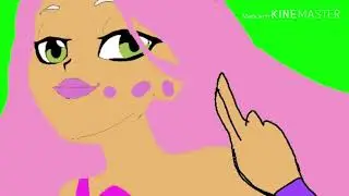 Animation- Chloe's Enchanted form transformation (green screen)