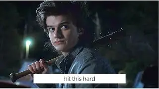 steve harrington | hit this hard
