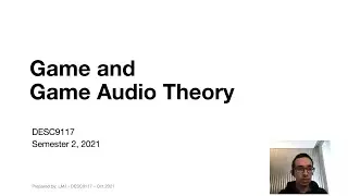 Game and Game Audio Theory