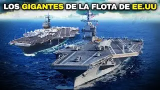 Los PORTAAVIONES más MODERNOS y tecnológicos de EE.UU en la actualidad