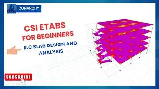 18. ETABS for beginners: R.C Slab design and Analysis