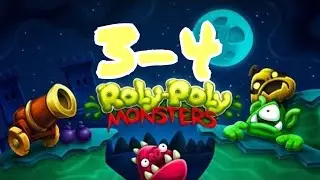 Crush the Monsters Roly Poly PRO Walkthrough all level 3-4 