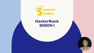 HackerRank Session-1 | Creating Account in HackerRank | Python questions in HackerRank