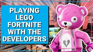 Inside the secret LEGO Fortnite launch event