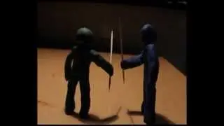 Bloody clay fight