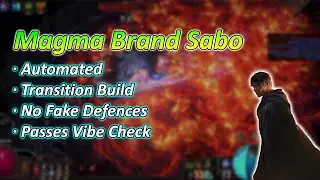 10000% DAMAGE PER CAST!!! - Rolling Magma Brand Saboteur League Start Guide [Path Of Exile 3.26]