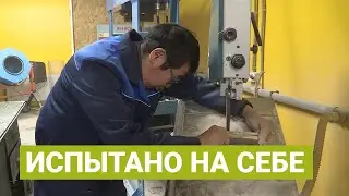 Делаем заготовки из кости мамонта