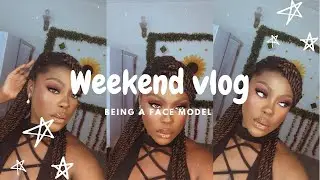 Vlog: being a face model | Astrids vlog #modeling