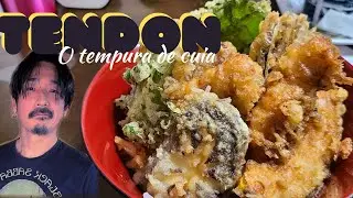 TENDON- O Tempura no donburi (como fazer passo a passo) desvendando a culinária japonesa