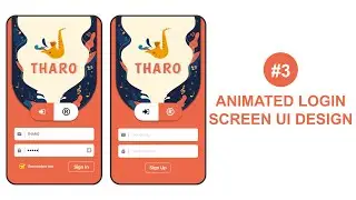 #3 Animated Login Screen UI Design | React Native tutorial for beginner