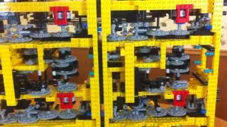 Babbage Difference Engine made with LEGO
