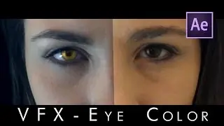 After Effects Tutorial - Changing Eye Color
