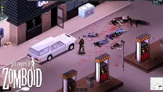 Killing Zombies With The Best Overpowered Melee Weapon In Project Zomboid