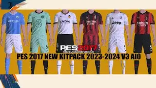 PES 2017 NEW KITPACK 2023-2024 V3