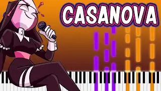 Casanova — Friday Night Funkin' (FNF Piano Tutorial)