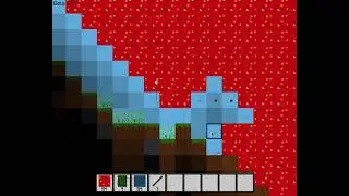 2D Minecraft fluid test