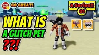 What is A Glitch Pet? - A Glitch Series 01 🐱🐶✨ | Roblox Muscle Legends