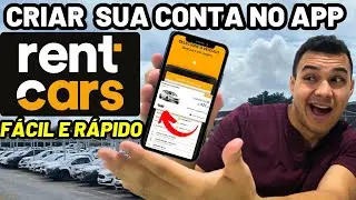 COMO CRIAR CONTA NO APP RENTCARS (ALUGUEL DE CARROS 2024)